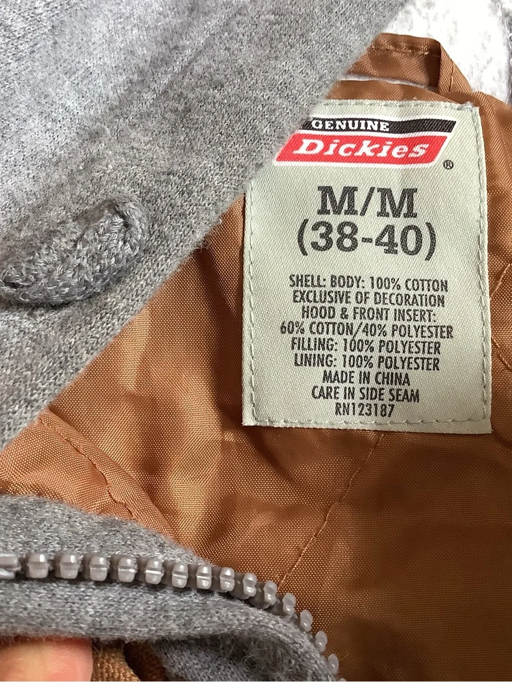 Dickies quilted work